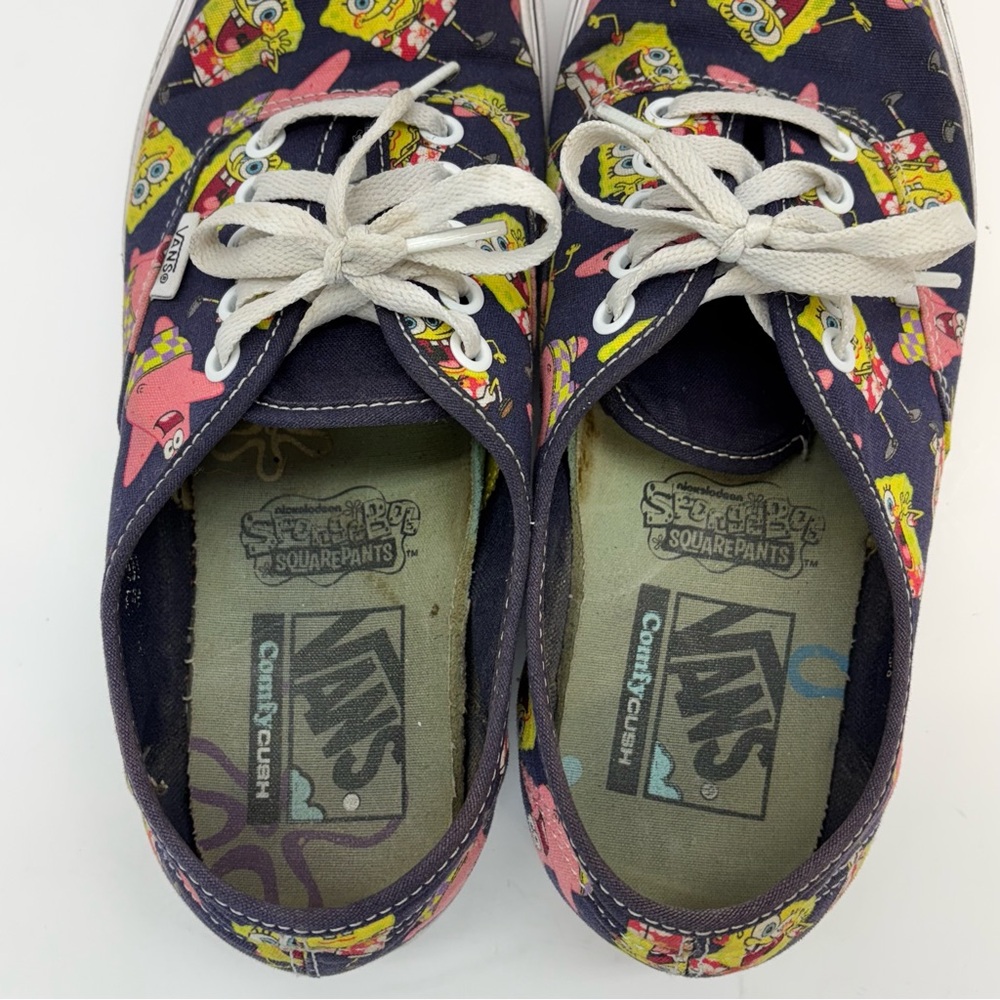 VANS SpongeBob SquarePants ComfyCush AlohaBob Shoes Sneakers Men 8.5/Women 10 - Picture 5 of 7